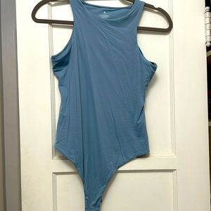Blue bodysuit tank top pumiey size medium